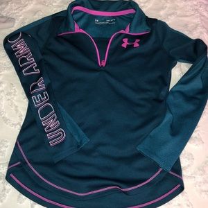 Under armour half zip sweater